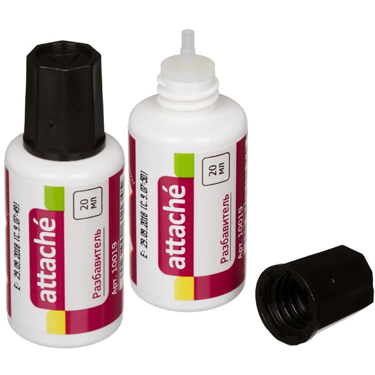 Разбавитель 20мл ATTACHE для штриха на быстросохн.осн. &#039;61134 - фото 3