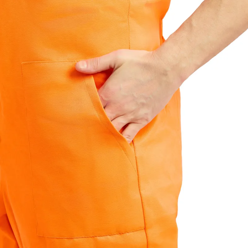 Костюм зимний муж. зд01-КПК оранж./черн. (р.52-54) 170-176 - фото 6