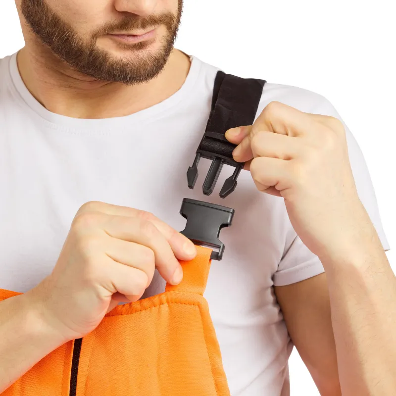 Костюм зимний муж. зд01-КПК оранж./черн. (р.52-54) 182-188 - фото 11