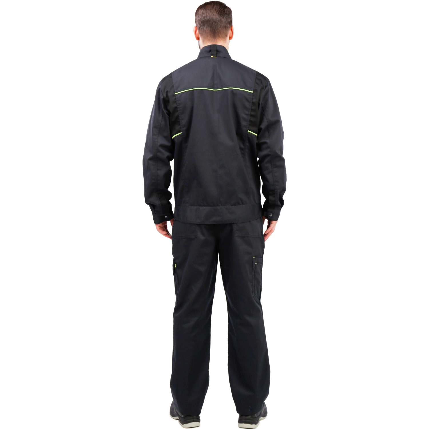 Брюки муж. л27-БР т.сер/черн 44-46/170-176 - фото 7