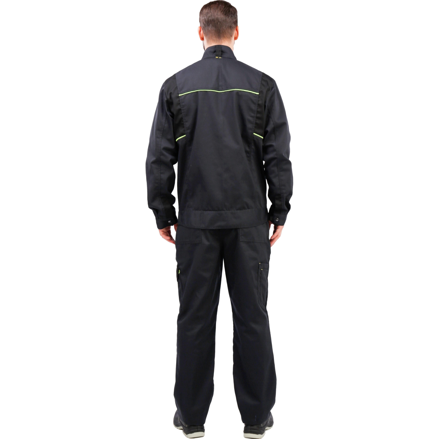 Брюки муж. л27-БР т.сер/черн 60-62/170-176 - фото 7