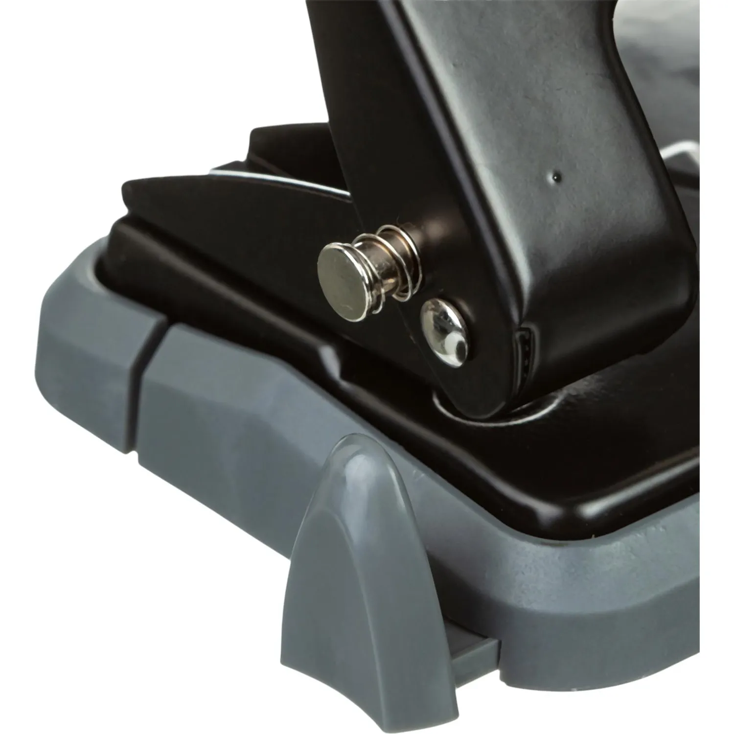 Дырокол Attache до 25 листов, с блокиратором, металлич., чёрный - фото 4