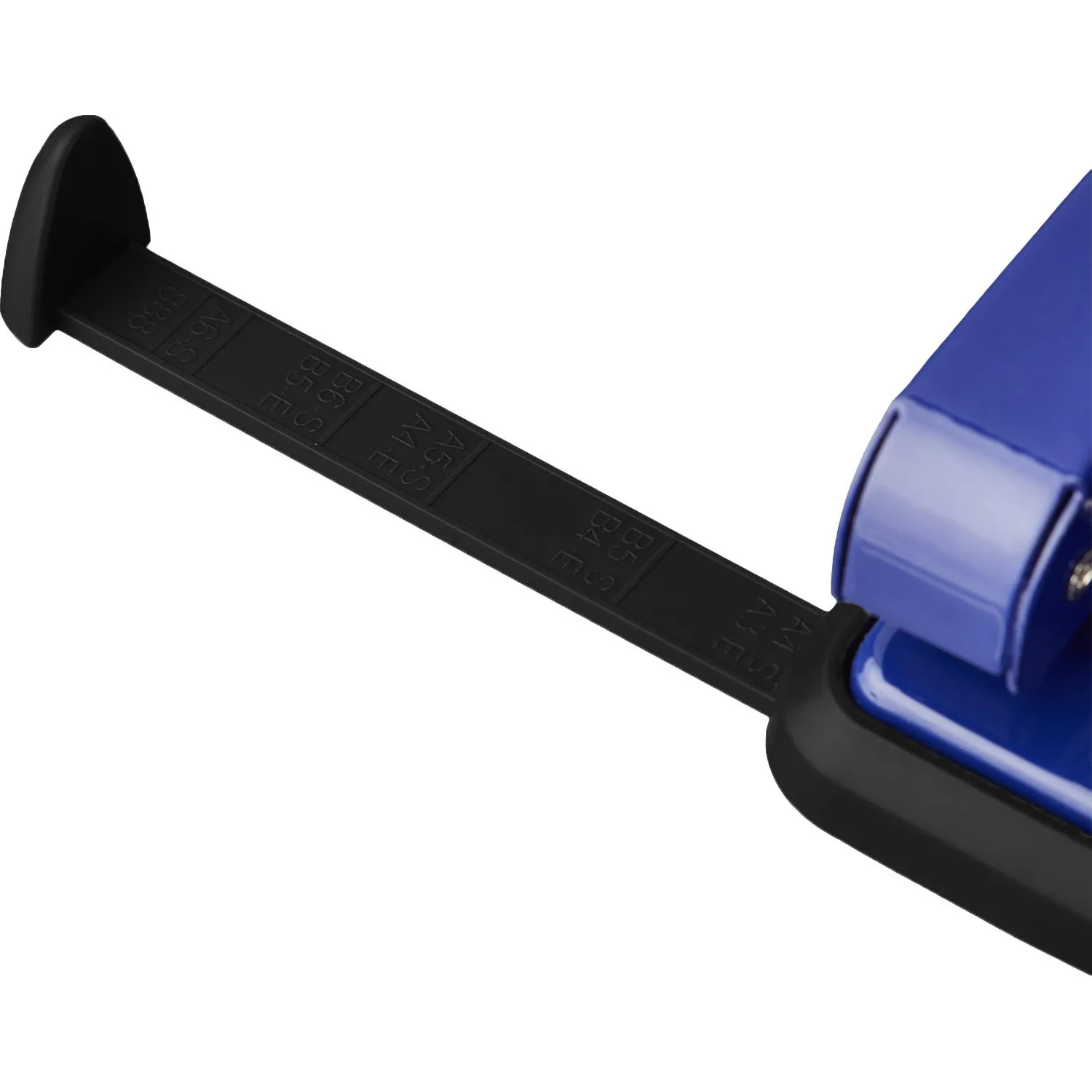 Дырокол Attache до 35 листов, с блокиратором, металлич., синий - фото 4