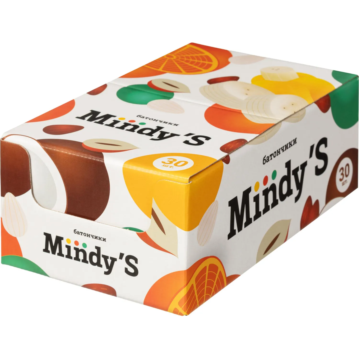 Батончик мюсли Mindy's Банан, 30штx35г - фото 1