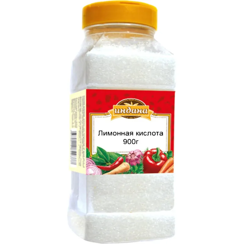 Лимонная кислота Индана, 900г - фото 1