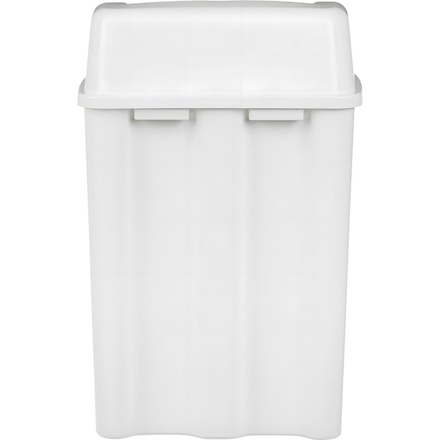 Ведро мусорное Luscan Professional настенное 23л белое 3521W Ведро мусорное Luscan Professional настенное 23л белое 3521W - фото 4