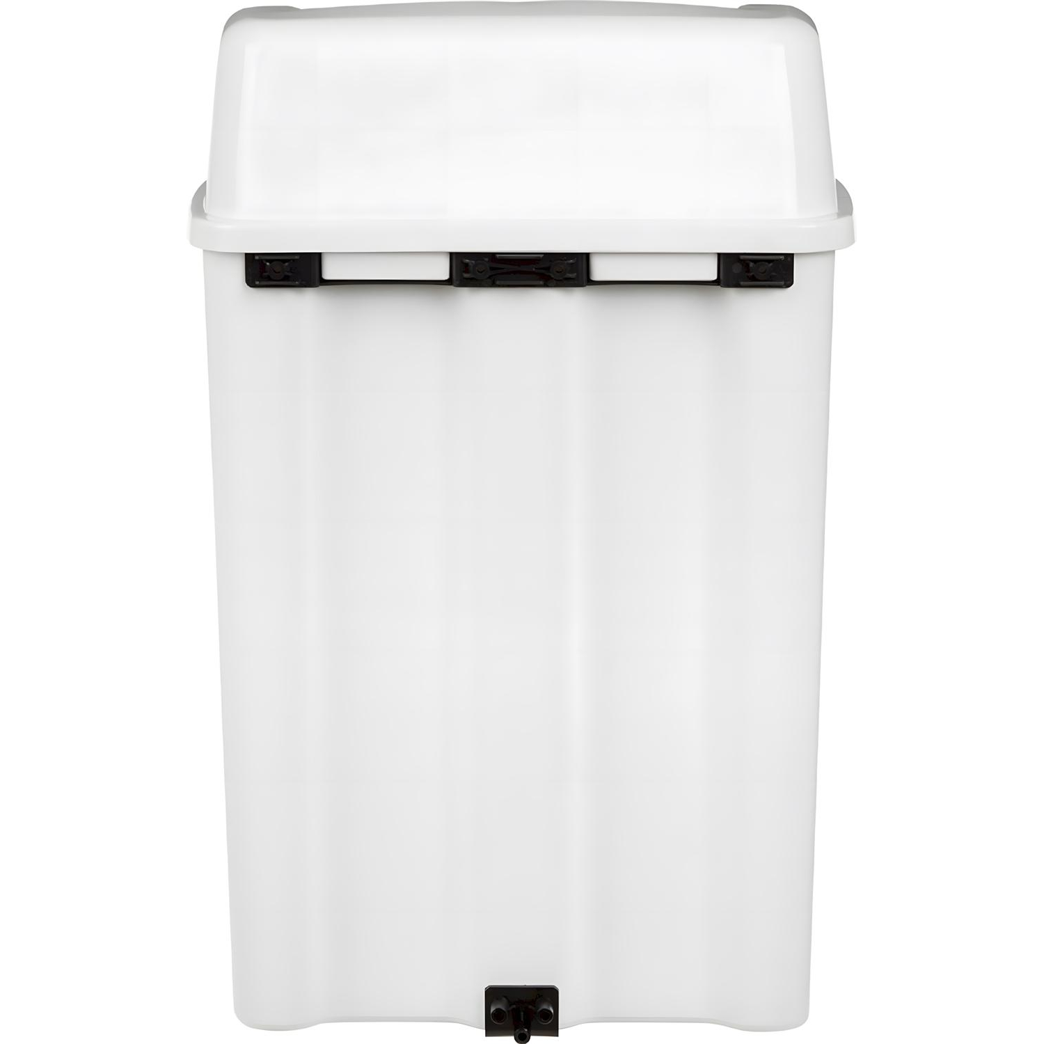 Ведро мусорное Luscan Professional настенное 23л белое 3521W Ведро мусорное Luscan Professional настенное 23л белое 3521W - фото 7
