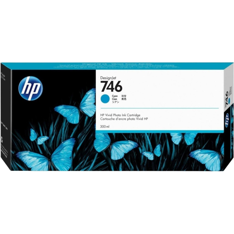 Картридж струйный HP 746 P2V80A гол. для Z6/Z9 - фото 1