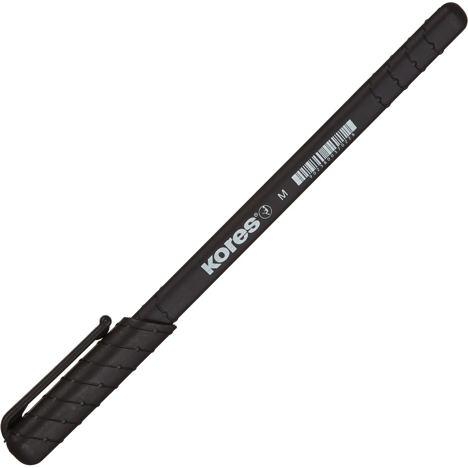 Ручка шариковая неавтомат. KORES K0R-MSuperSlide0,5треу.черн.рез.корп - фото 2