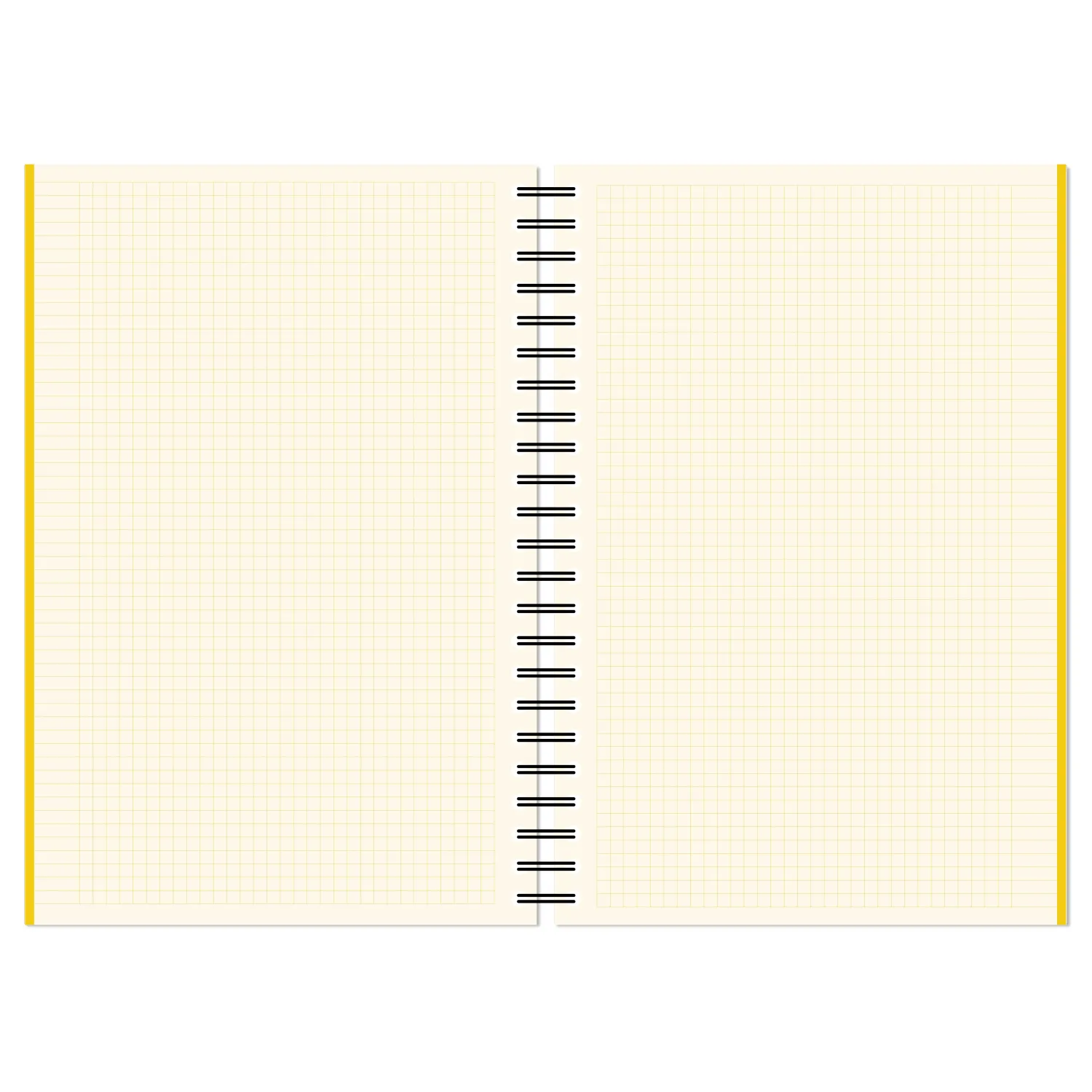 Бизнес-тетрадь А4,150л,кл,плас.спир.Attache Selection SPRING BOOK жел 84232 - фото 3