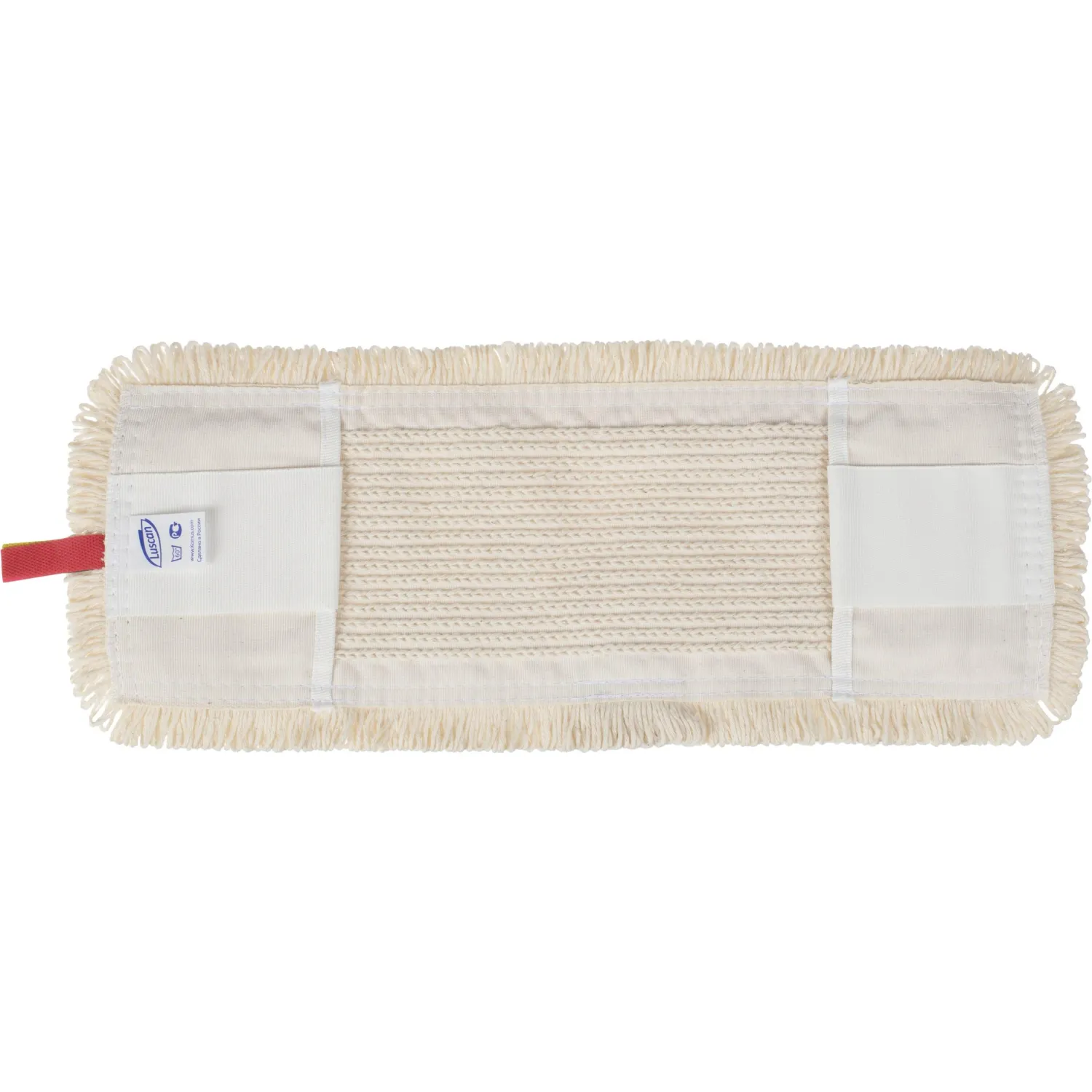 Насадка МОП Luscan 40x11см х/б тафтинг карман/ухо бежевая - фото 2