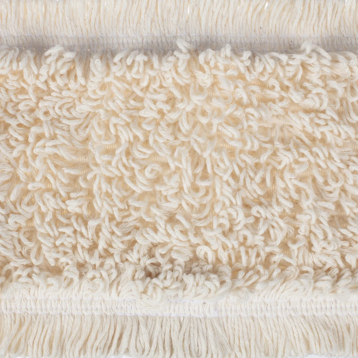 Насадка МОП Luscan 40x11см х/б тафтинг карман/ухо бежевая - фото 3