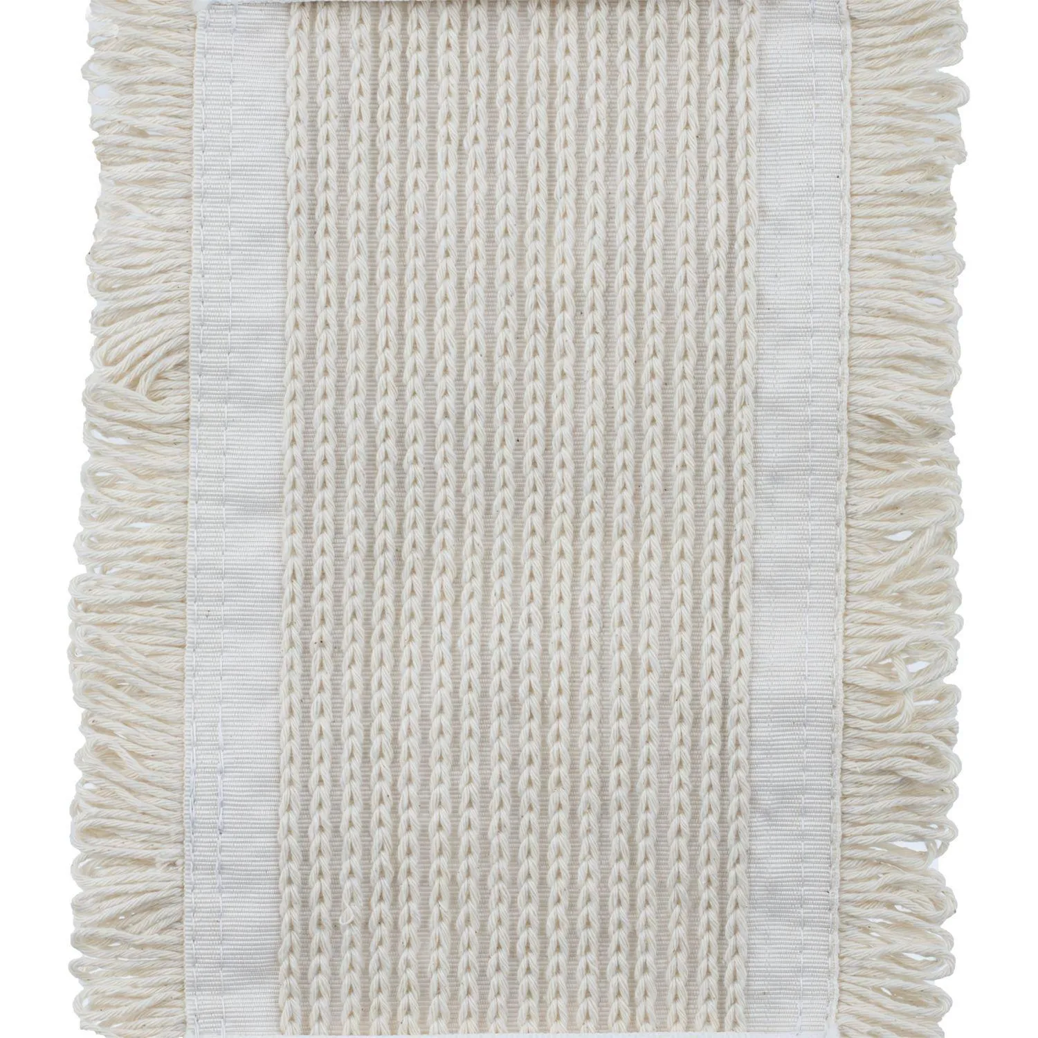 Насадка МОП Luscan 40x11см х/б тафтинг карман/ухо бежевая - фото 4