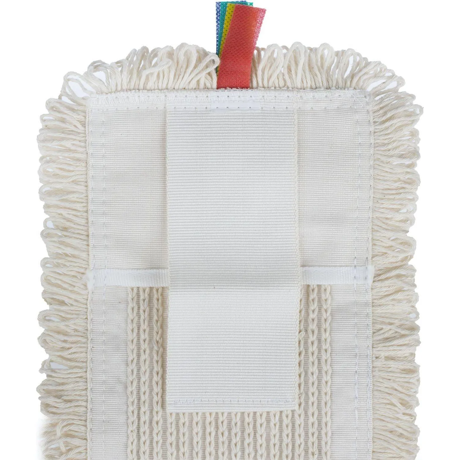 Насадка МОП Luscan 40x11см х/б тафтинг карман/ухо бежевая - фото 5