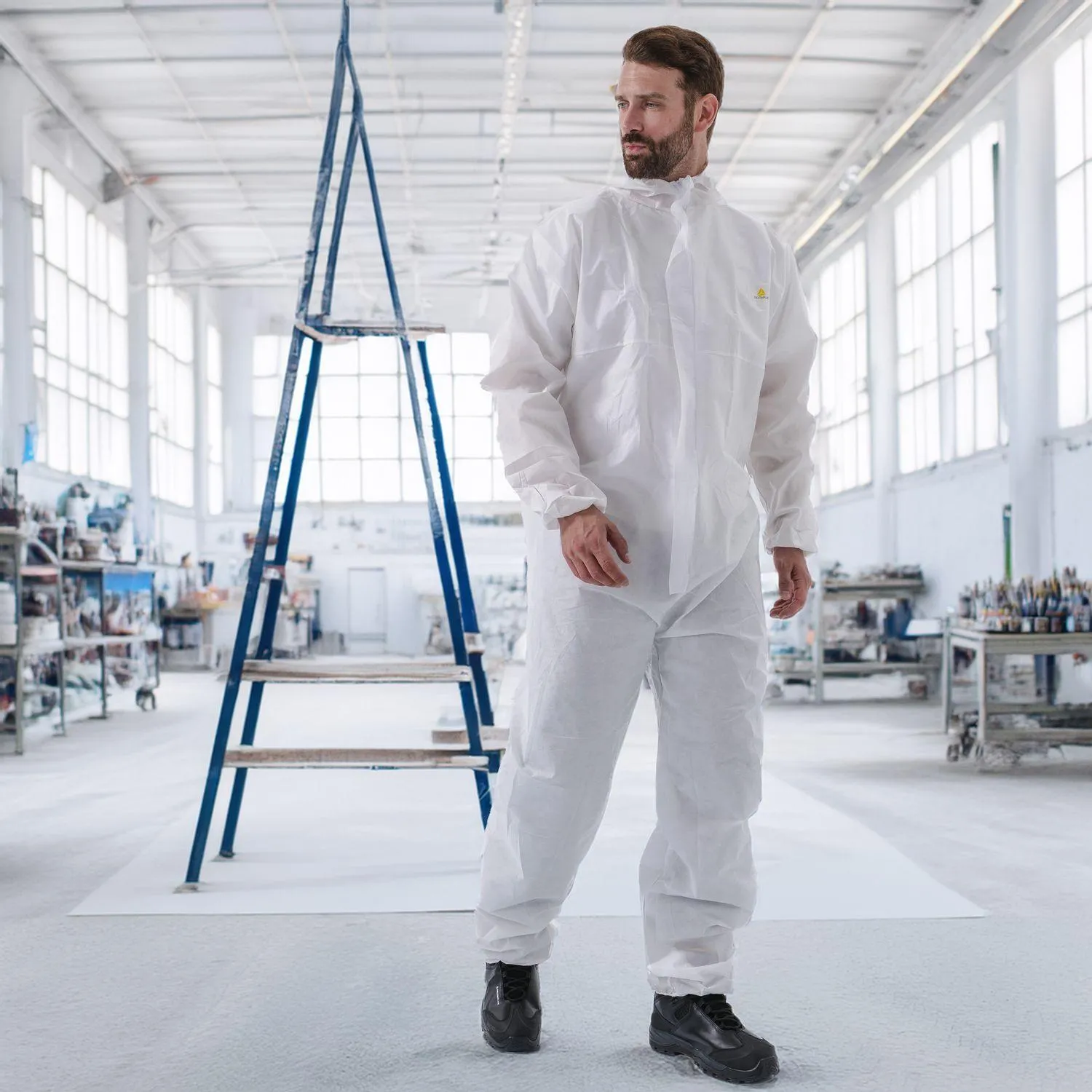 Комбинезон одноразовый с кап DELTA PLUS DT215 белый р-р L (DT215GT) - фото 7