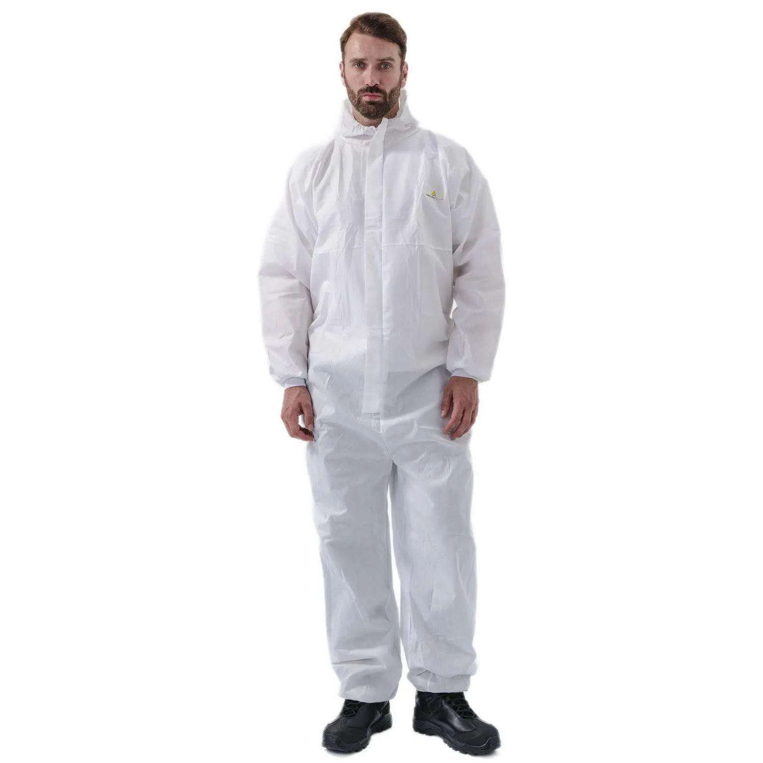 Комбинезон одноразовый с кап DELTA PLUS DT221 белый р-р М (DT221TM) - фото 3