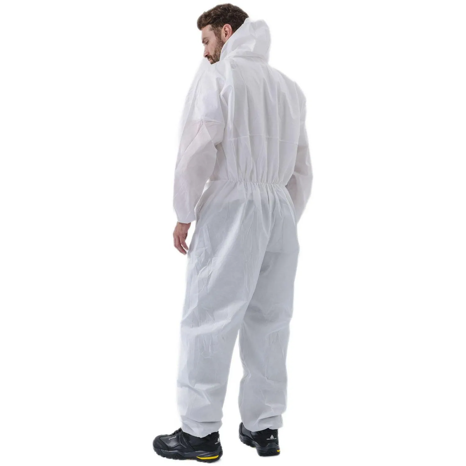 Комбинезон одноразовый с кап DELTA PLUS DT221 белый р-р М (DT221TM) - фото 6