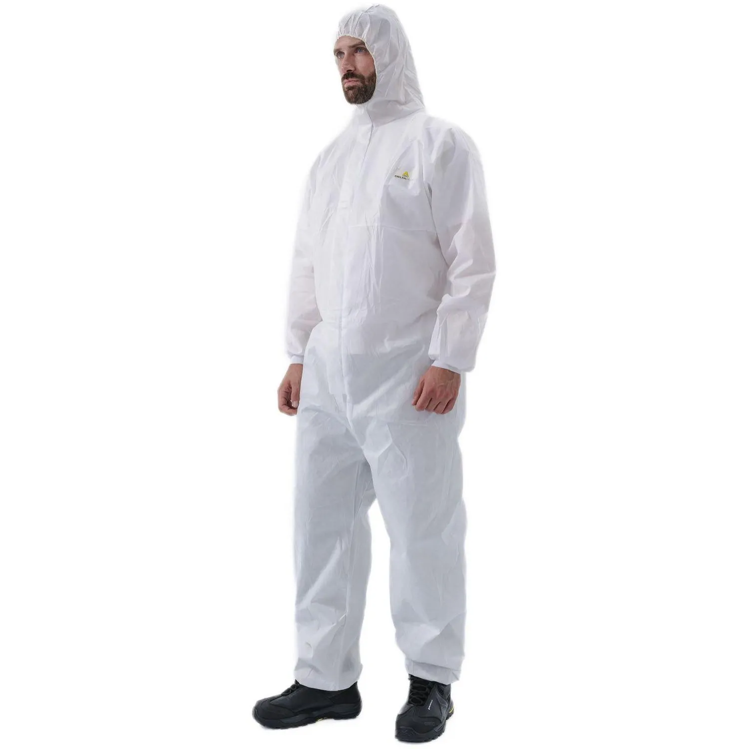 Комбинезон одноразовый с кап DELTA PLUS DT221 белый р-р М (DT221TM) - фото 8