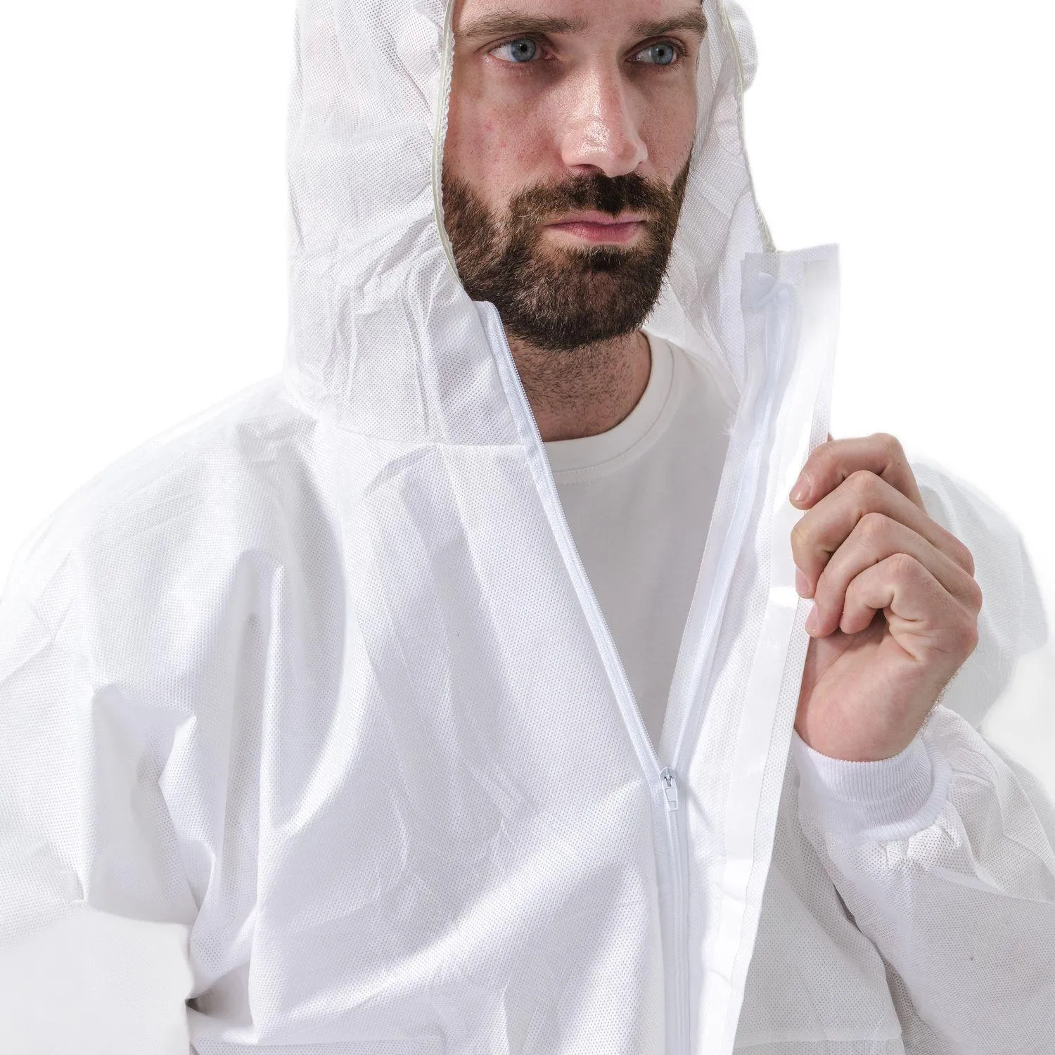 Комбинезон одноразовый с кап DELTA PLUS DT221 белый р-р М (DT221TM) - фото 12