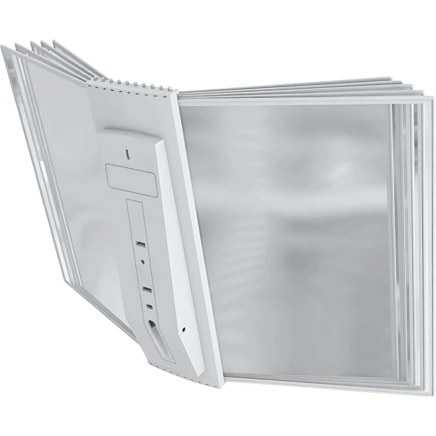 Демосистема настенная 10 панелей, серый, пластик, 2 части - фото 2