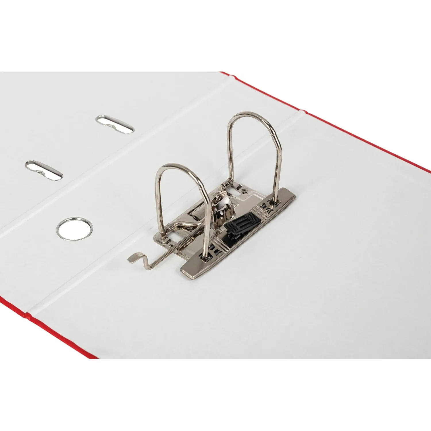 Папка-регистратор с арочн.мех.Attache Экономи 80 мм,красный,ПБП1,карм.кор - фото 2