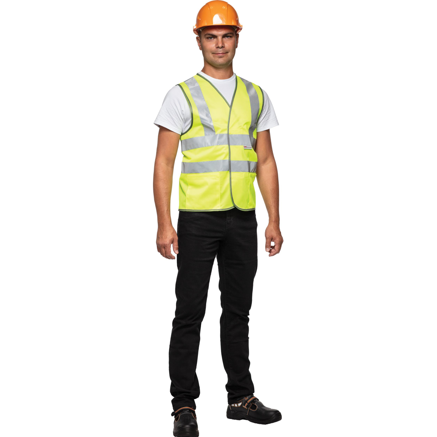 Жилет сигнальный Тип8Т, цв.лимон.(р.M/44-46) - фото 2