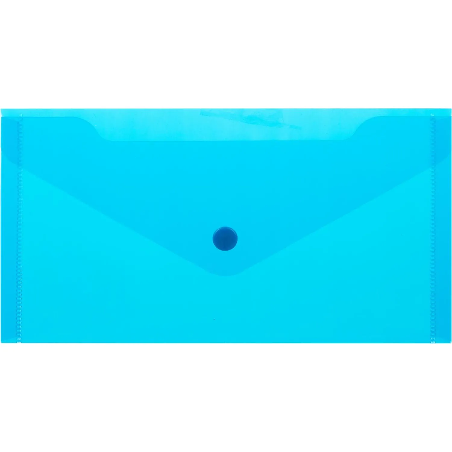 Папка-конверт на кнопке С6 224x119мм, 180мкм, Attache ассорти, 10шт.уп - фото 3