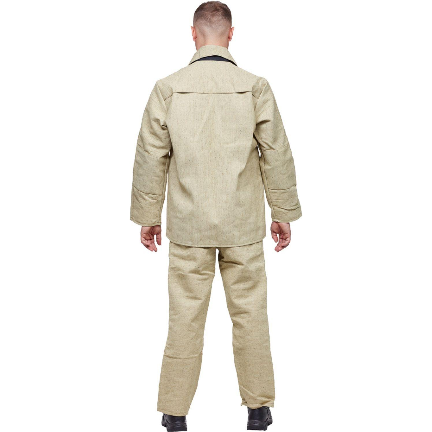 Костюм сварщика брезентовый КБР (арт.КС02) 48-50/170-176 - фото 4