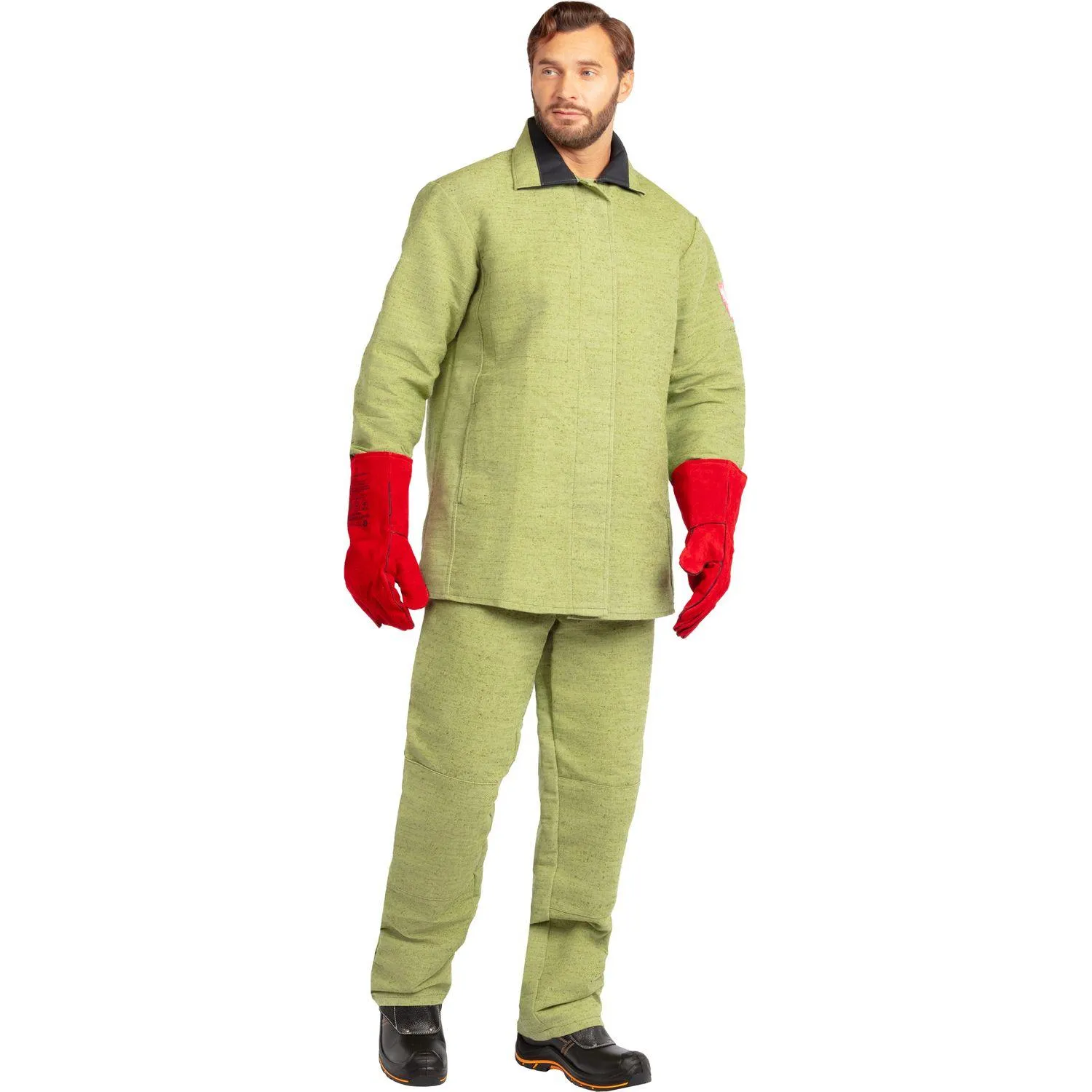 Костюм сварщика брезентовый КБР (арт.КС02) 56-58/170-176 - фото 3