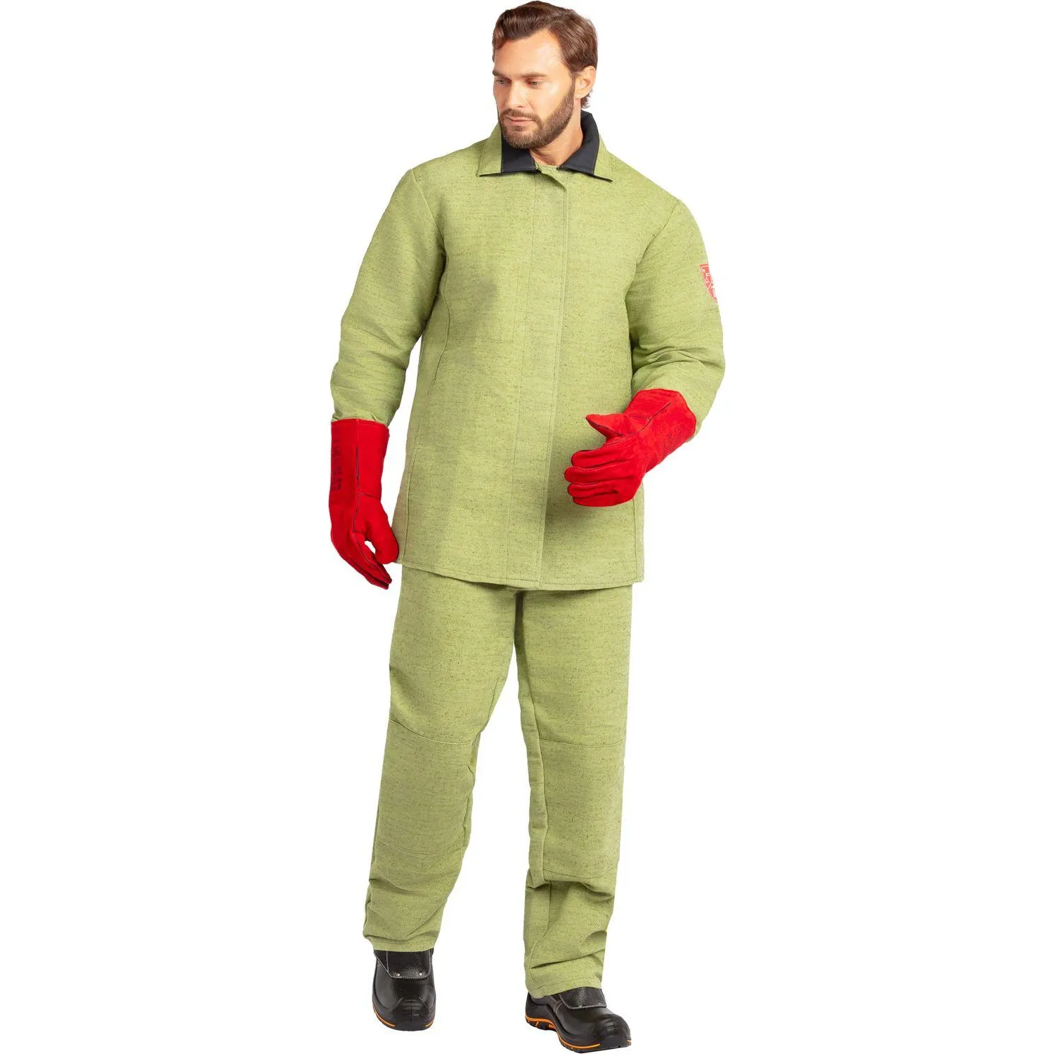 Костюм сварщика брезентовый КБР (арт.КС02) 56-58/170-176 - фото 5