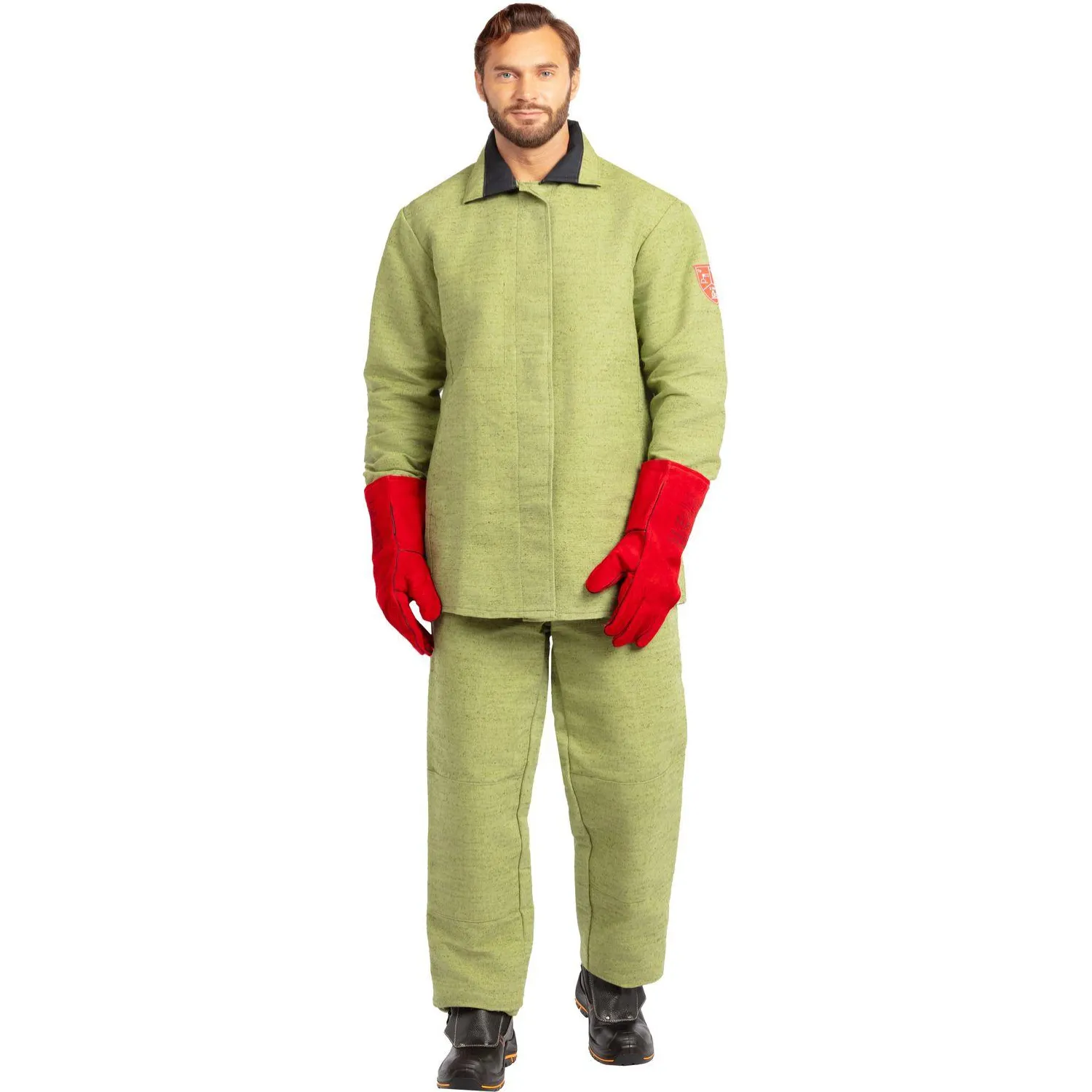 Костюм сварщика брезентовый КБР (арт.КС02) 56-58/170-176 - фото 6