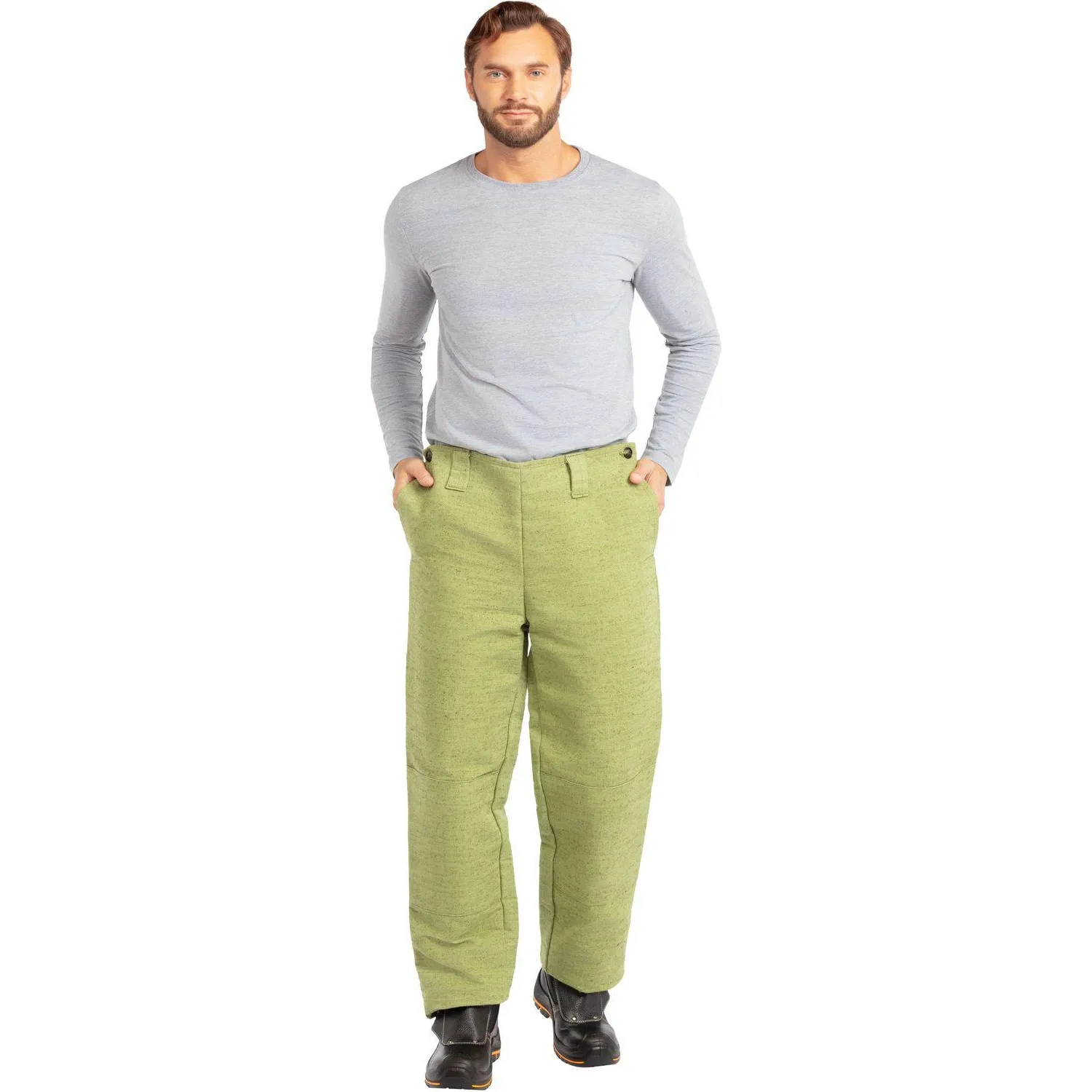 Костюм сварщика брезентовый КБР (арт.КС02) 56-58/170-176 - фото 9