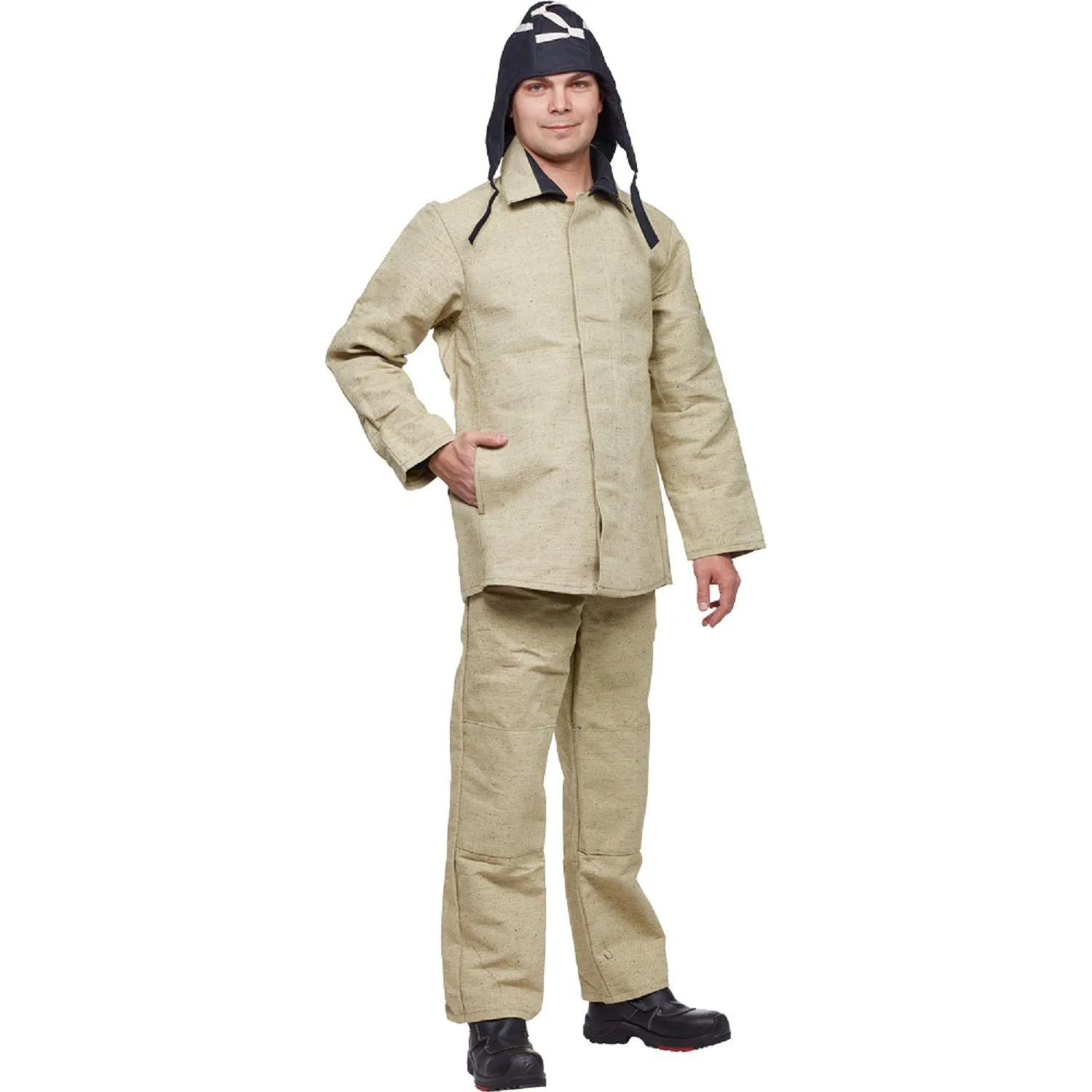 Костюм сварщика брезентовый КБР (арт.КС02) 60-62/170-176 - фото 3