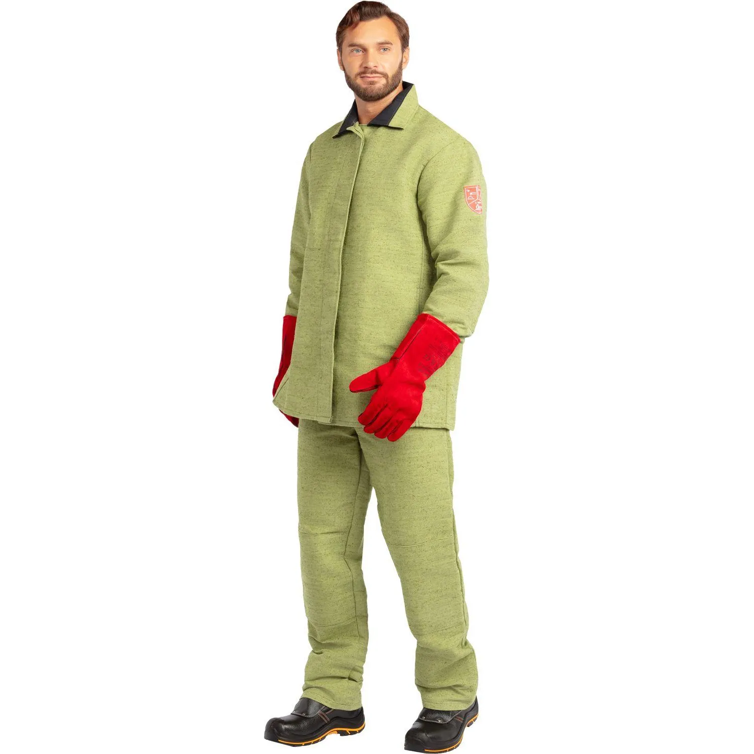 Костюм сварщика брезентовый КБР (арт.КС02) 56-58/182-188 - фото 2
