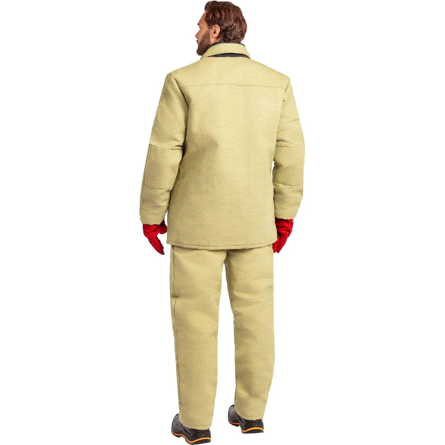 Костюм сварщика брезентовый утепл. КБР (арт.КС02ПР) 52-54/182-188 - фото 4
