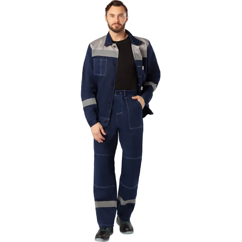 Костюм летний муж. л20-КБР синий/сер (р.48-50) 182-188 (Арсенал-СП) - фото 17