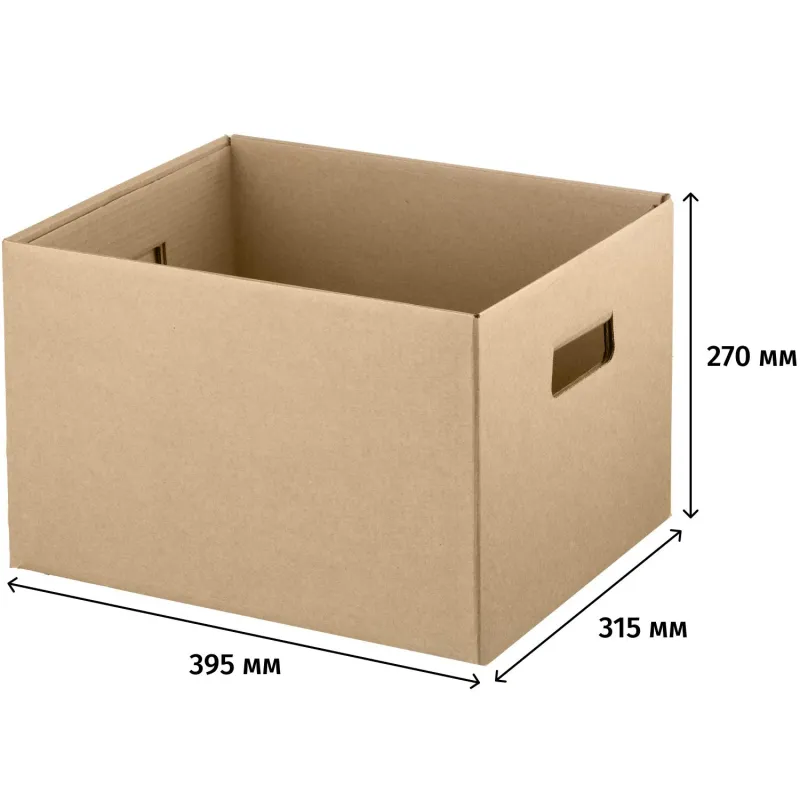 Короб архивный 395х315х270 , Т24, без крышки Короб архивный 395х315х270 , Т24, без крышки - фото 2