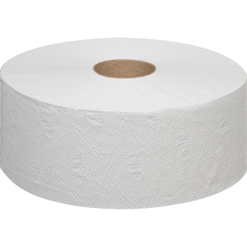 Бумага туалетная д/дисп 1сл белая втор втул 420м 6рул/уп_420W1 - фото 2