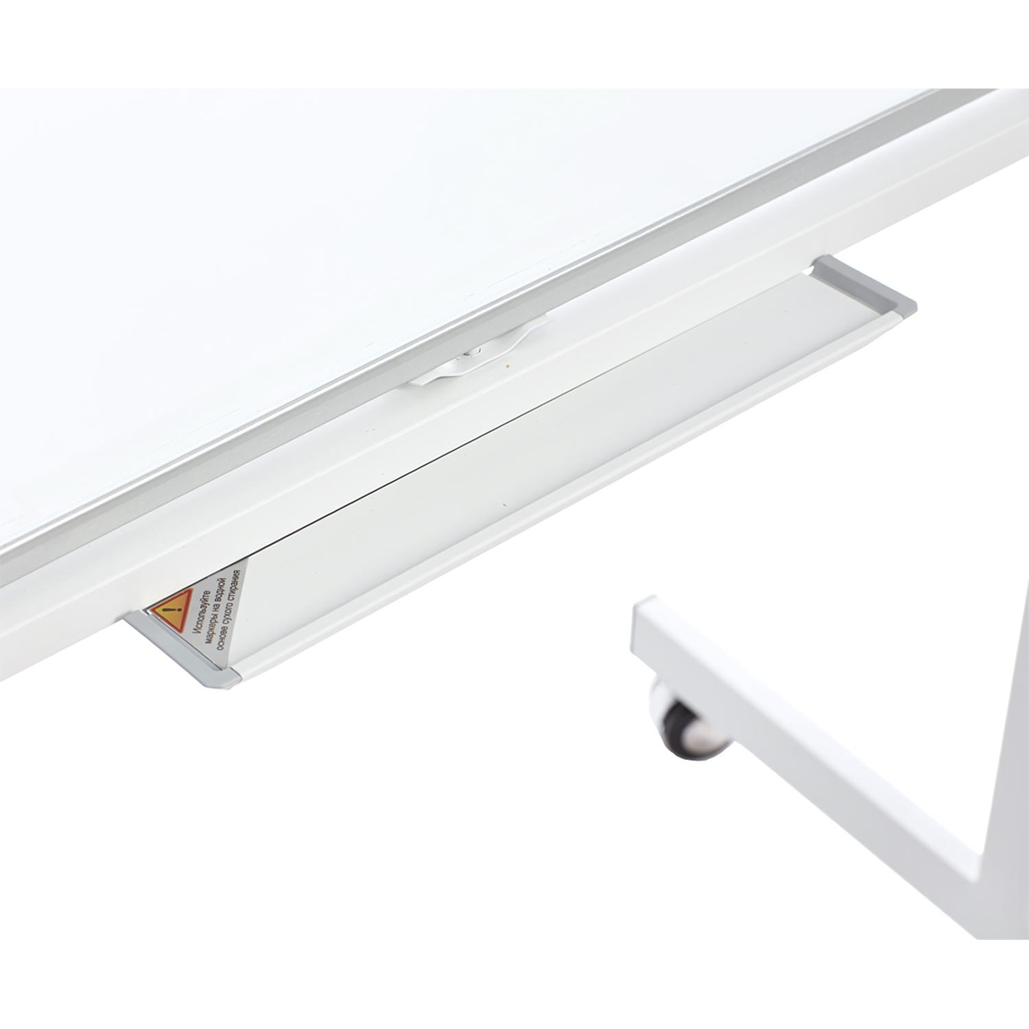 Флипчарт магнитно-маркерный Attache 70х100 двусторонний, на роликах - фото 5