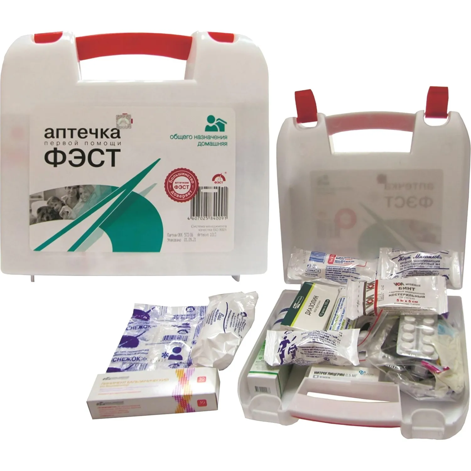 Аптечка первой помощи общего назначения АОН ФЭСТ (полистирол) 1013 - фото 6