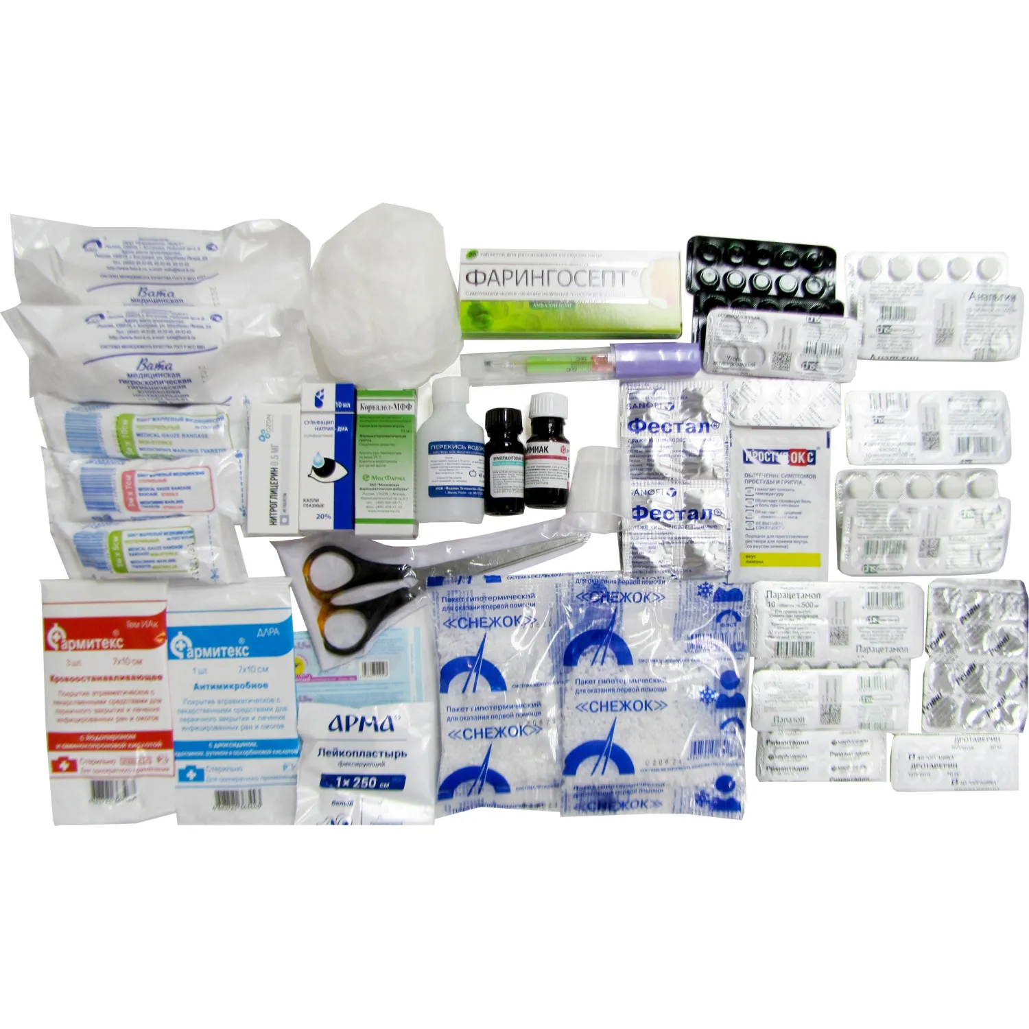 Аптечка первой помощи офисная ФЭСТ (до 30 человек) (сумка) № 5.2 - фото 3