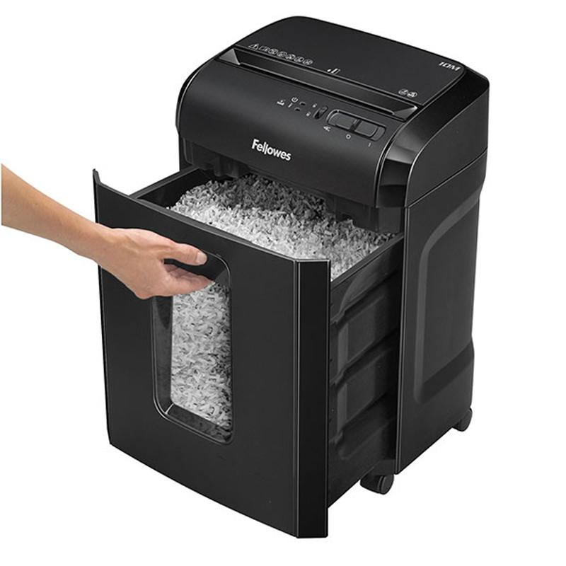 Шредер (уничтожитель) Fellowes Powershred 10M, 5ур.секр, 9лист, 19л - фото 5