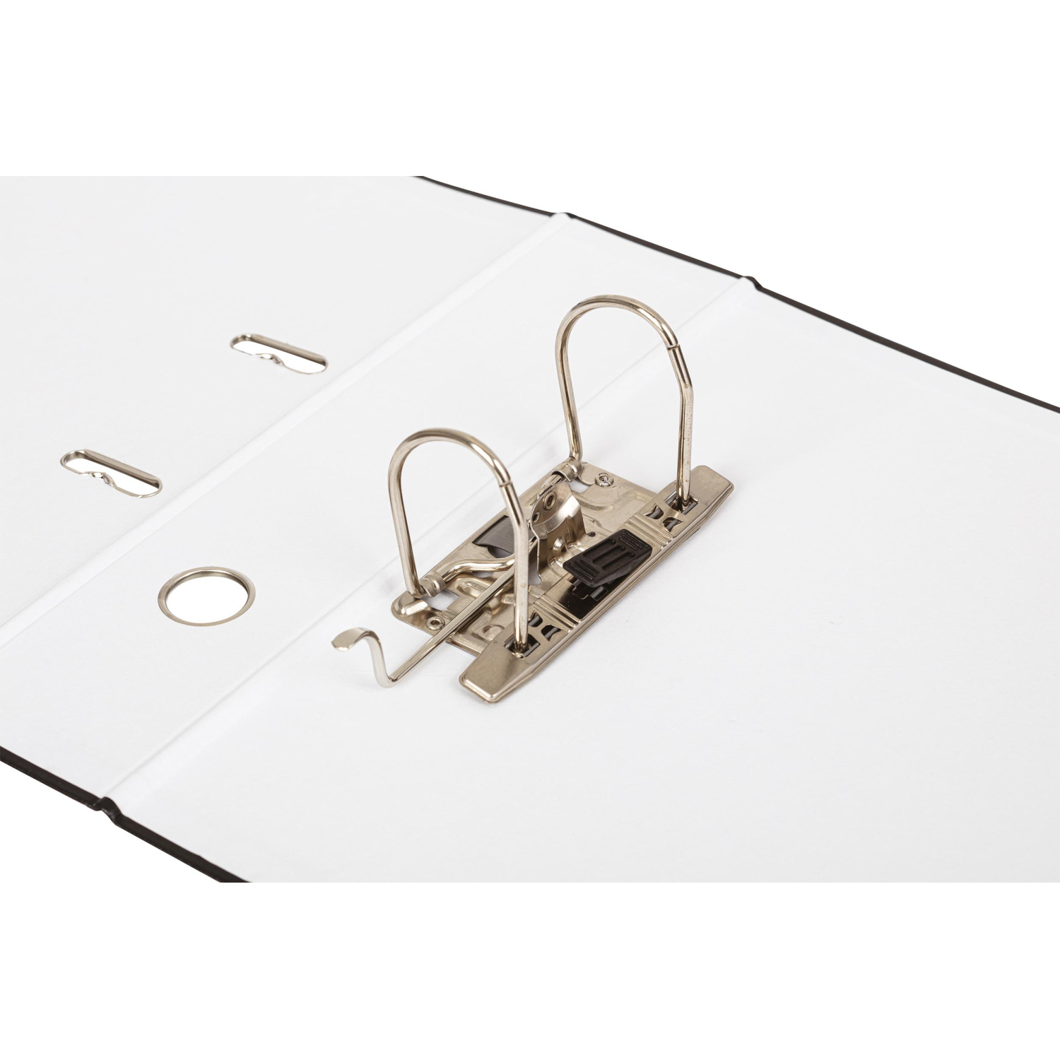 Папка-регистратор ,80 мм Элементари,черны Экономи,мет уголк,ПБП1,карм.кор - фото 2