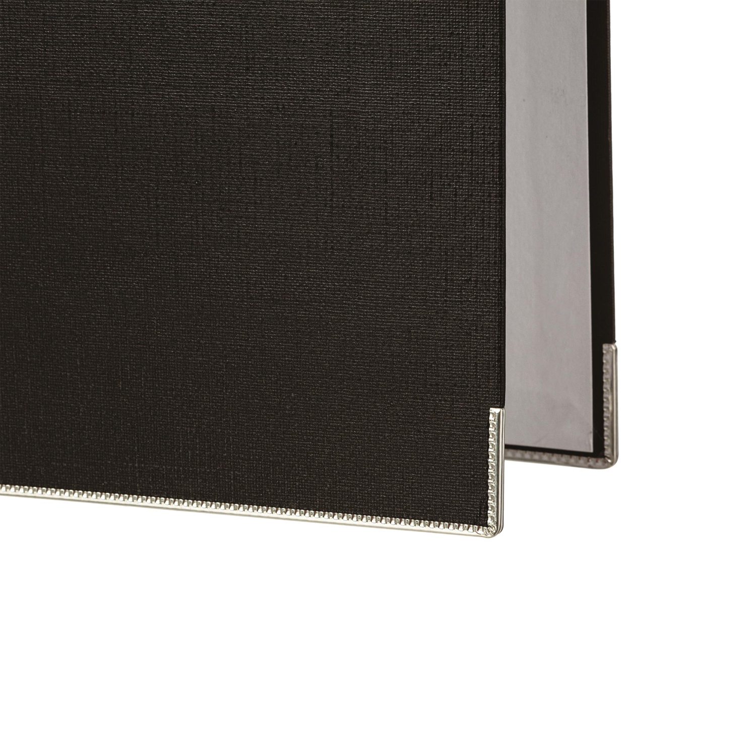 Папка-регистратор ,80 мм Элементари,черны Экономи,мет уголк,ПБП1,карм.кор - фото 3