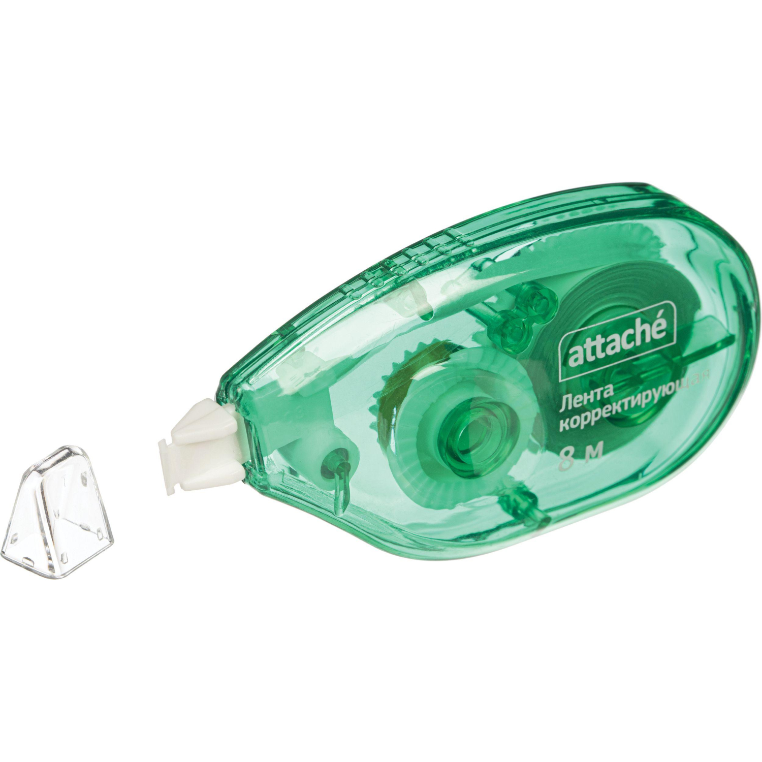 Корректирующая лента Attache 5ммх8м, боковая подача цвет корпуса в ассорт Корректирующая лента Attache 5ммх8м, боковая подача цвет корпуса в ассорт - фото 5