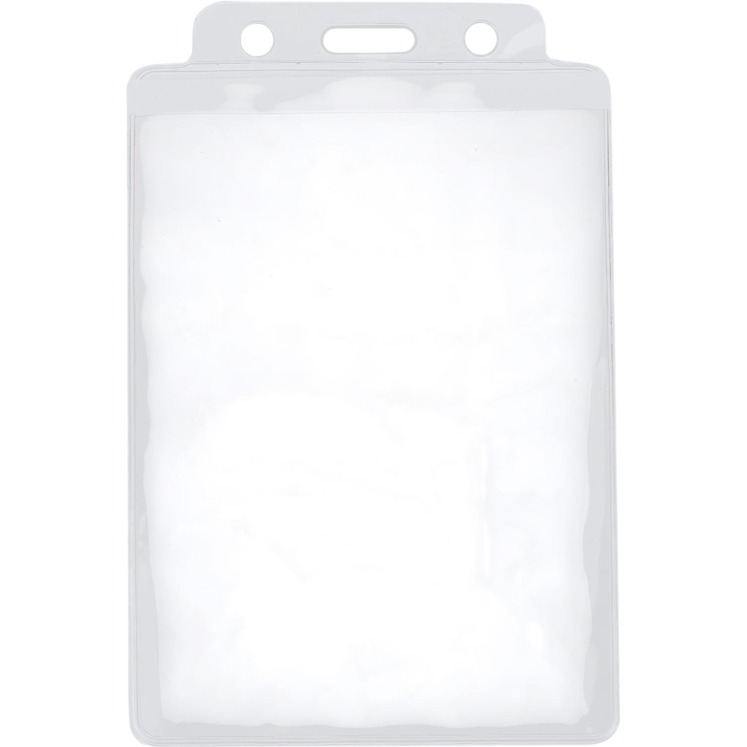 Бейдж 77x118мм Attache д/карт 71х100мм тесьма вертик.1017, 10 шт - фото 3