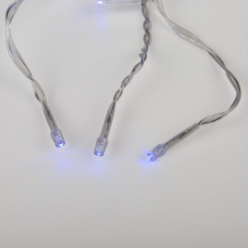Гирлянда светодиодная Занавес 1,5x1 м, 96 LED, мерцание, Синий,  235-023 - фото 7