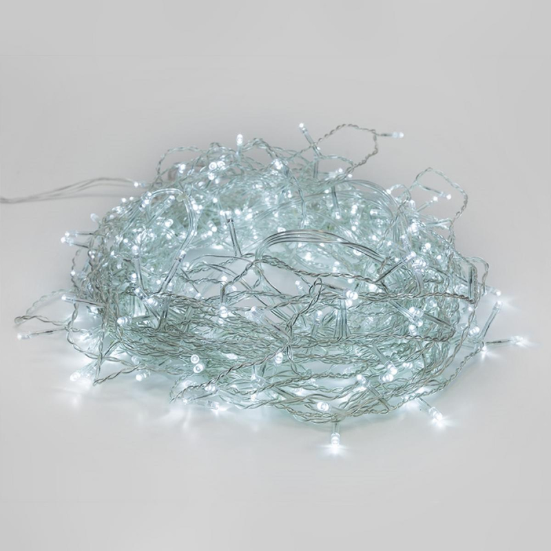 Гирлянда светодиодная Дождь 1,5x1,5 м, 144 LED, мерцание, белый,  235-035 - фото 6