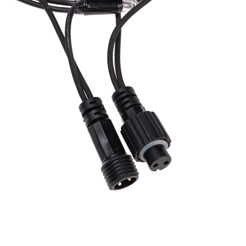 Гирлянда светодиодная Дюраплей LED 20м 200 LED черный каучук Мульти 315-159 - фото 5