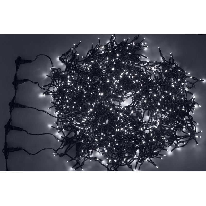 Гирлянда светодиодная LED ClipLight 24V, 5 нитей по 20 м Белый мерц 323-605 - фото 4
